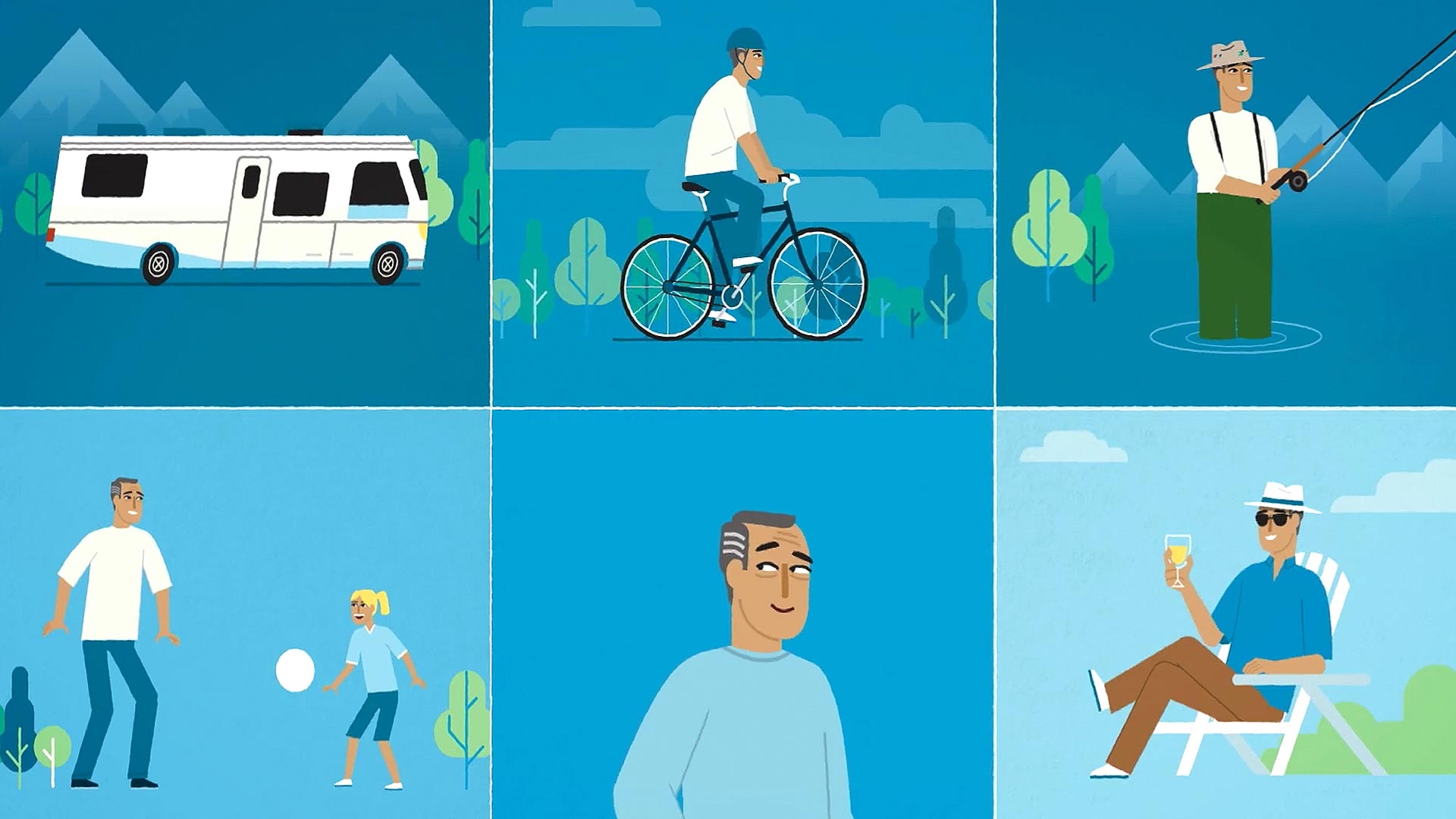 Pacfic Blue Cross Healthy Retirement Plan Animated TV Spot