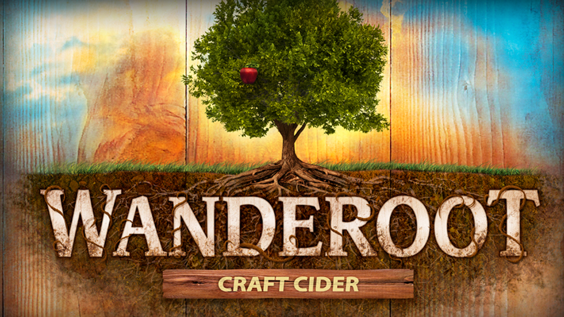 Wanderoot Craft Cider Label and Package Design Vancouver BC